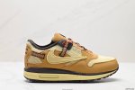 公司级联名倒钩 再度重磅联乘当红说唱歌手 特拉维斯 斯科特travis Scott X Nike Air Max 1”Cactus Jack“改版款低帮复古百搭
