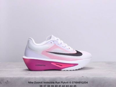公司级耐克 Nike Zoomx Invincible Run Flyknit 6 轻量跑鞋 飞织低帮休闲运动慢跑鞋 厚底增高 老爹鞋 此鞋专为短跑运动员而生
