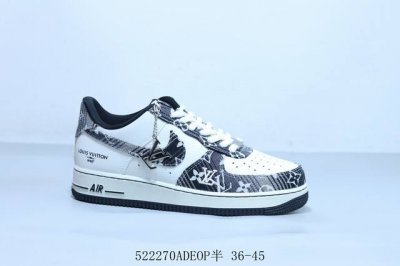 耐克 Nike Air Force 1 Af1耐克 空军一号休闲板鞋 货号 Sc8207-539 522 Adeop半 36-45