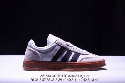 阿迪达斯Adidas Courtic 三叶草 复古男女休闲运动百搭校园板鞋 货号：Fw7208 尺码：36 36.5 37 38 38.5 39 40 40.5