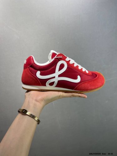公司级罗意威 Loewe 2025 Ballet Runner 早春新款爆款芭蕾舞鞋 不对称鞋头造型 外贸出口订单 广东原厂 作为Loewe的标志性设计 超柔软