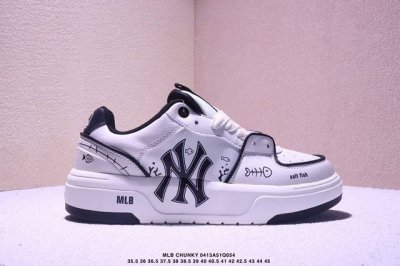 公司级Mlb Chunky Liner Sl Canvas复古印花老爹鞋 立体保护软绵鞋口 轻松穿脱不磨脚 鞋头安全防撞包裹鞋头 符合人体结构 精心设计 行走柔