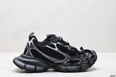 真标Balenciaga 巴黎世家 Phantom Sneaker 复古老爹鞋 巴黎世家3Xl 官方全套配件鞋盒 鞋带 防尘纸配套齐全 货号:734734 W3
