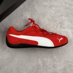 本地 核心私 公司级彪马Puma Speedcat Go Wns 薄底鞋 柔软舒适防滑耐磨低帮生活休闲鞋 赛车鞋鞋型 弹力绑带 翻毛皮拼接网面 舒适透气 高品质