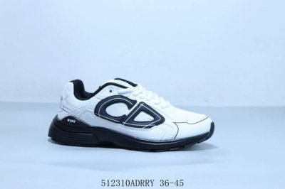 迪奥 Dior X Air Jordan 1 High Og 跑鞋 迪奥 跨界联名 乳白色与 Dior 灰的拼接 彰显高级气质 Dior 复古运动鞋 51231