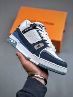 Louis Vuitton SKATE lv路易威登系带时装走秀运动时尚板鞋 外贸零售特供批次 全新纸板数据 印花高频效果碾压市面 市售天花板产物 耗时半年巨作