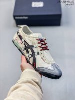 Asics 亚瑟士 男女鞋真标半码制 日产经典老牌-鬼塚虎 Onitsuka Tiger Mexico 66经典墨西哥系列复古经典百搭板鞋休闲运动鞋慢跑鞋。采用