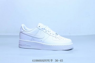 Nike Air Force 1 Af1耐克 空军一号休闲板鞋 纯白 货号 Hf2886-100 410660Adype半 36-45