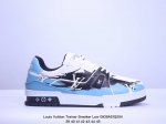 全新lv路易威登louis Vuitton Trainer Sneaker Low休闲运动文化百搭板鞋 ！ Xm0928Q204