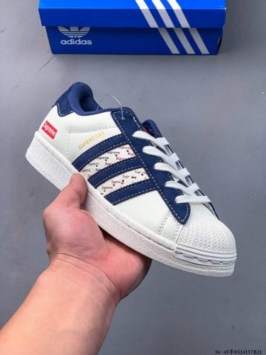 公司级 阿迪达斯Adidas Superstar 贝壳头经典百搭休闲板鞋 0524157B21