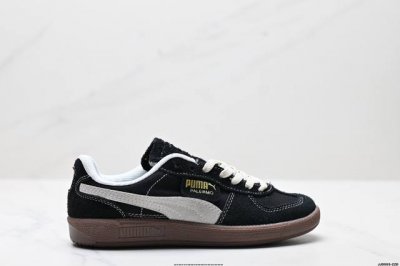 公司级Puma Palermo Vintage复古单品 彪马 防滑耐磨低帮德训板鞋 货号:389853-02 尺码:35.5 36 37 37.5 38 38.