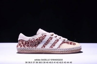 Clot X Adidas Originals Gazelle 时尚百搭防滑耐磨低帮 板鞋男女同款蓝色 Xm1216Q222