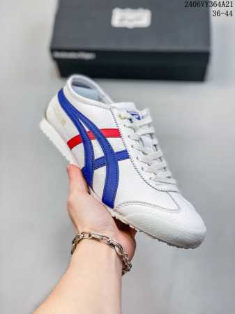 鬼冢虎系列 小红书爆款色 上图必卖款全新批次 Asics Tiger Mexico 66 天猫专供 亚瑟士 原装头层鬼冢虎阿斯克斯帆布经典休闲跑鞋。原盒原标半码 - 点击图像关闭