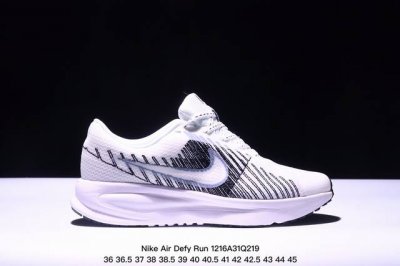 公司级nike Air Defy Run 1 网面织物 缓震运动鞋 兼顾迅疾外观和稳固脚感 后跟覆面和中足动态支撑巧妙融合 缔造稳定顺畅的迈步体验 Xm1216