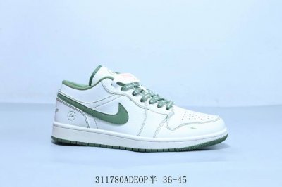 220 乔丹Air Jordan 1 Low Aj1 乔1低帮复古文化休闲运动篮球鞋 联名 货号 Cf3688-002 311780Adeop半 36-45