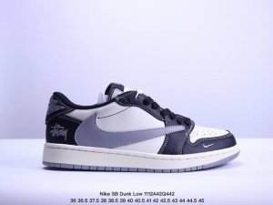 海外爆款限量发售！公司级 Nike SB Dunk Low“SUP联名 黑白黑勾” 周年高端定制 低帮休闲板鞋 定制鞋盒 大厂纯原品质出货 超高清洁度 皮料切割