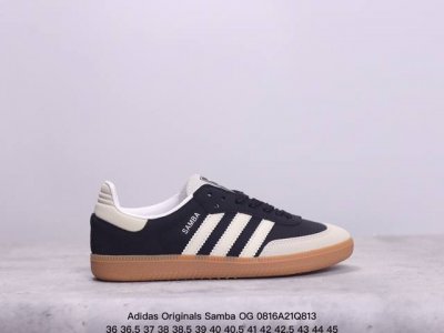 公司级阿迪达斯三叶草adidas Originals Samba Og 桑巴舞系列绅士德训足球风百搭低帮休闲运动板鞋 货号:Ie5836 尺码:36 36.5