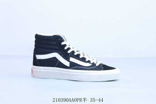2025Vans Sk8 Hi解构高帮 解构风炸街神器 Vans经典Sk8-Hi高帮帆布鞋男女滑板鞋！210390Aaopr半 36-45