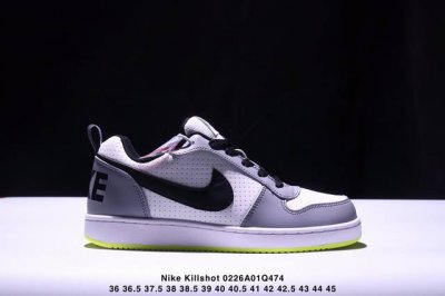 真标Nike Killshot 2 Leather 潮流舒适 防滑耐磨 低帮 生活休闲板鞋 货号:432997-128 尺码:36 36.5 37.5 38 3