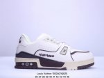全新LV路易威登Louis Vuitton Trainer Sneaker Low休闲运动文化百搭板鞋 尺码:36-45 XM1022Q625