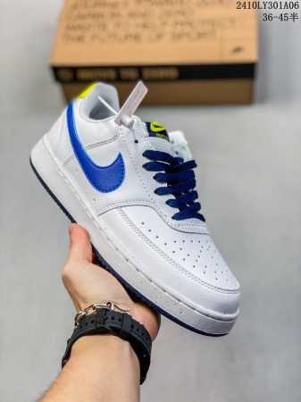 Nike Court Vision Low 低帮百搭透气休闲运动板鞋 经典耐用的设计，兼顾舒适脚感和出众风范，演绎匠心之作。结构性的支撑贴合感结合复古篮球设计， - 点击图像关闭