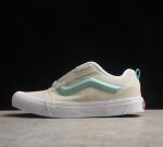 Vans Classics Knu Skool 米白薄荷绿 厚鞋舌面包鞋 Vn0009Qc6Bt Vans超火的土豆鞋 复古经典 鞋头放大 包边上移加厚 鞋舌加