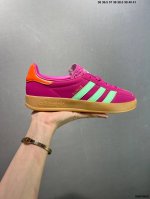 ad Gazelle Indoor Trainers 羚羊内训系列低帮复古百搭休闲运动德训风板鞋 Jh5417 90年代经典的复刻版 自60年代以足球训练鞋面世