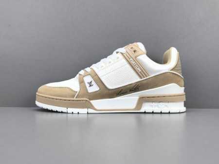 渠道优势，！ Zd-驴牌 Lv Trainer 情侣限定系列 休闲 低帮 时尚板鞋 尺码35 36 37 38 39 40 41 42 43 44 45 注：此 - 点击图像关闭