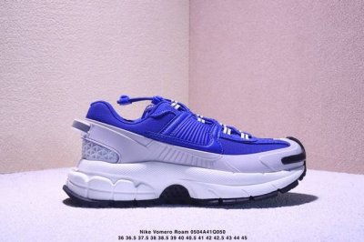 公司级耐克Nike Zoom Vomero Roam 马拉松复古跑五代休闲运动慢跑鞋 采用环保纤维革饰片组合网眼布鞋面材质 升级正确后跟Tpu加固 耐弯折热塑框