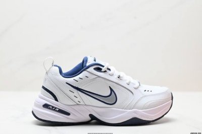 公司级Nike Air Monarch Iv皮革 日常百搭 減震防滑 低帮生活休闲鞋 货号:415445-001 尺码:36 36.5 37.5 38 38.5