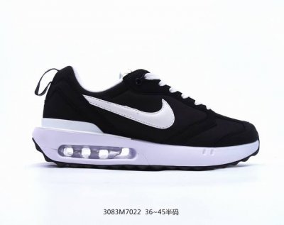 nike Air Max Dawn 耐克 低帮 黎明系列低邦气垫百搭休闲运动慢跑鞋，从配色上彰显出浓厚的复古气质。最大的亮点当属鞋型设计上加入结构元素，汲取 4