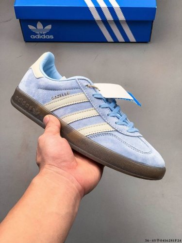 真标半码！阿迪达斯Adidas Gazelle 低帮复古百搭休闲运动板鞋 0416281F24