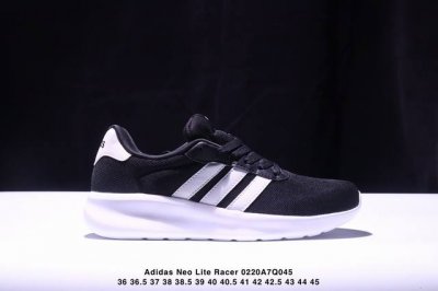 Adidas 阿迪达斯 Neo Lite Racer 3.0透气网面休闲运动跑鞋 货号：Gy3094 Size:36～45半 Xm0220Q045