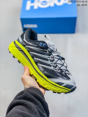 公司级Hoka Mafate Speed Three 2玛法特 超轻厚底轻量山地跑步鞋 货号:1141572 尺码:36 36.5 37.5 38 38.5 3