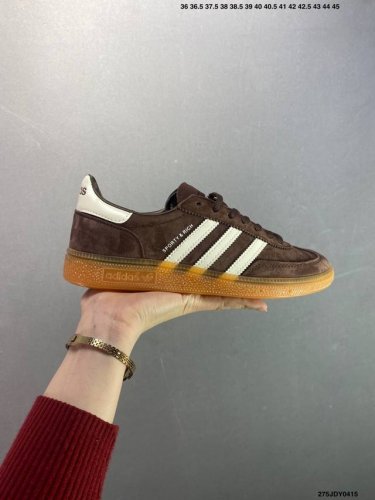 Adidas Hanball Spezial Sr复古单品 阿迪达斯经典款复古休闲板鞋 #原厂原档案开发出品 皮料切割干净无任何毛边 鞋型细节完美 超高清洁度