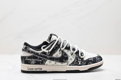 公司级Nike Dunk Low Retro ‘Diy高端定制’耐克 低帮休闲运动板鞋 原装头层材料 用料绝不含糊 独家版型蒸餾加工帶來的是更好的视觉和脚感体验
