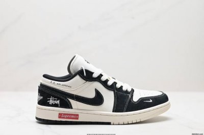 公司级nike Air Jordan 1 Low Aj1乔1低帮休闲板鞋 同步官方配色 市场唯一独家头层皮打造 原鞋原档案开发 原厂皮料 原档冲孔鞋头 正确满胶