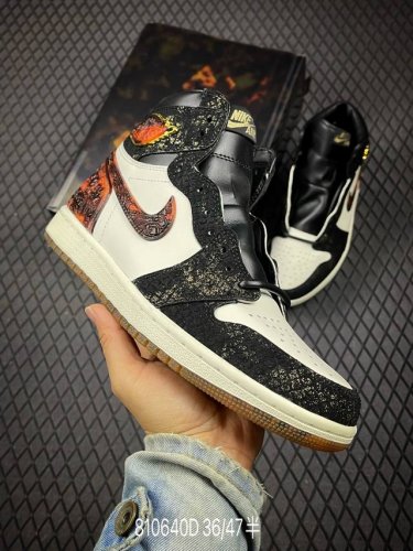 D Air Jordan 1 High Retro Og Cny Aj1 乔1蛇年主题 玄武 高帮篮球鞋 Ib3165-091 #鞋身融入了多种中华传统吉祥元素