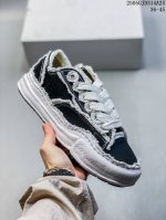 公司级三原康裕品牌 Mmy Maison Mihara Yasuhiro Wayne Original Sole leather Low Sneaker 变形溶