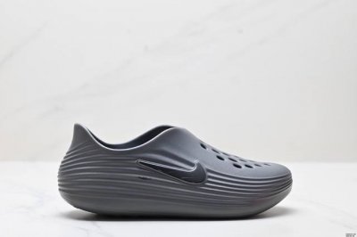 真标Nike Reactx Rejuven8 耐克 简约舒适 洞洞鞋 货号:Cz6501-101 尺码:40-45 Id:Dgd233-Fj D