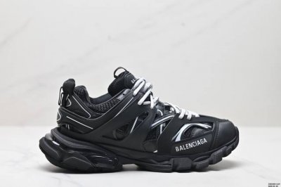 公司级巴黎世家 Balenciaga Sneaker Tess S.Gomma Maille White Orange 代 三代户外概念鞋 复古野跑 老爹鞋潮流