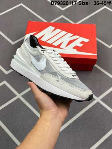 220 Nikenike Waffle One华夫一代系列华夫复古休闲运动慢跑鞋 采用牛津呼吸网纱面料材质#后跟Tpu独家4块滑块模具区别市面先行版本#三层组合