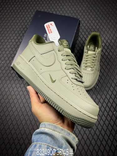 250 C支持放店 Nk Air Force 1'07 Low 空军一号低帮休闲板鞋 Hm9483-300 #原楦头原纸板 原装鞋盒 定制五金配件 内置全掌气垫
