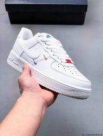 集图 真标半码！耐克Nike Air Force 1 Low 空军一号低帮经典百搭休闲板鞋 0407481X18