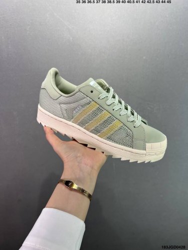 Nbhd Neighborhood X Clot X Adidas Originals Superstar pns 贝壳头联名 锯齿底系列低帮百搭休闲运动板鞋