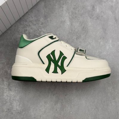 特价本地 核心私 Mlb Chunky Liner Mid Basic 人气单品学长鞋系列轻量增高厚底百搭休闲运动板鞋男女轻便胶鞋 高级街头休閒品牌鞋 Mlb