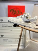 公司级头层Superme X Nk Air Force 1'07 Low 空军一号低帮休闲板鞋 #定制皮料 原楦原纸板 纯正空军版型 高清洁度 内置全掌气垫Qy