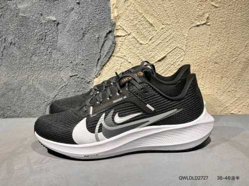 160 #新品上市实拍 登月飞马跑步鞋40 Nike Air Zoom Pegasus 40 户外运动健身减震防滑耐磨透气轻便 低帮 休闲跑步鞋 女款 白红黑