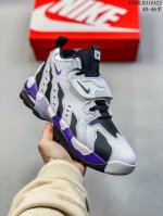 100 新款Max96 奶牛鞋高帮板鞋全掌气垫复古休闲运动鞋街舞风篮球男鞋 尺码：见图 编码：03Ld315A23