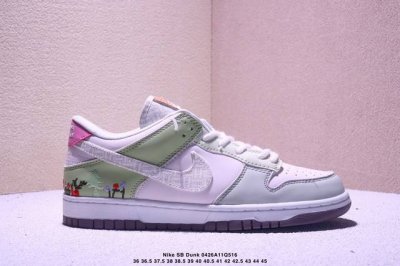 新配色 耐克Nike Sb Dunk Low Retro 扣篮系列 复古低帮休闲运动滑板板鞋 采用脚感柔软舒适Zoomair气垫 有效吸收滑板等极限运动在落地时
